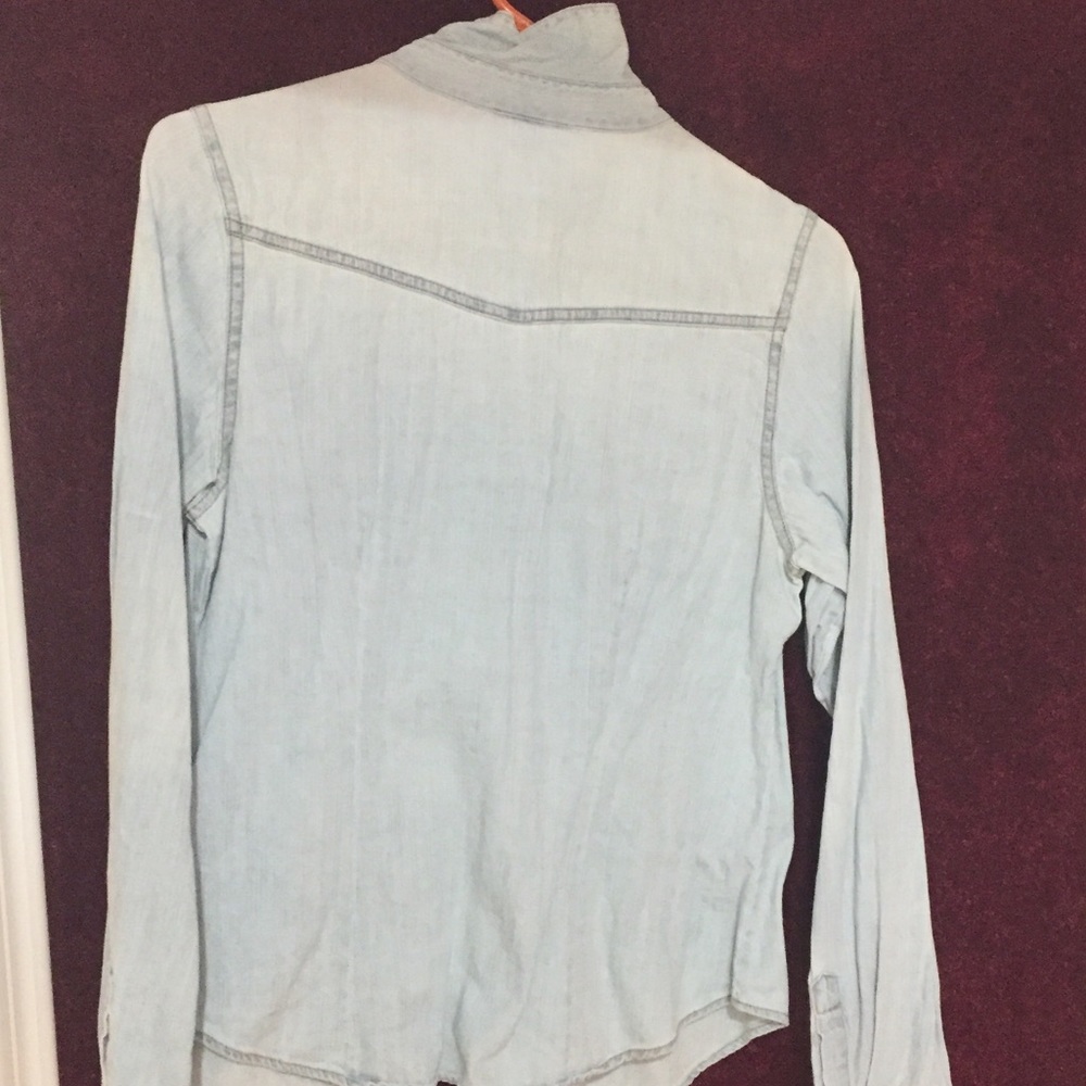 Denim Button Down - Picture 2 of 5